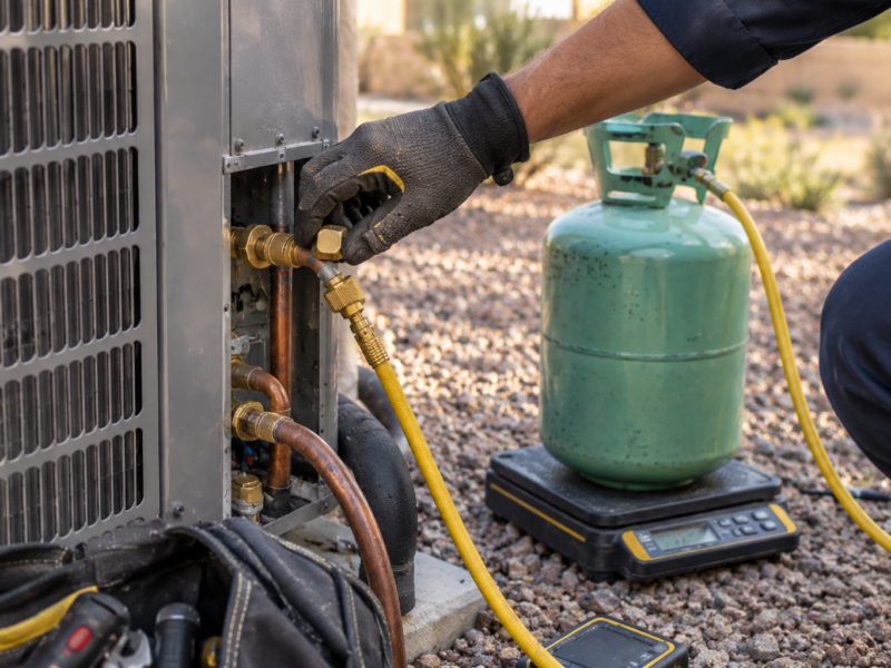 AC Recharge Cost in Mesa, AZ: What You Actually Pay and Why